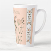 Pfirsichfarben Milchtasse (Rechts)