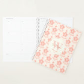 Pfirsichfarben Pfirsichfarben Blume Kunst, Dichtun Planer (Anzeige)