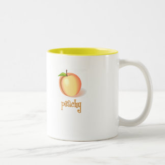 pfirsichfarben zweifarbige tasse