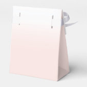 Pfirsichfarbene Rose Geschenkschachtel (Rückseite)