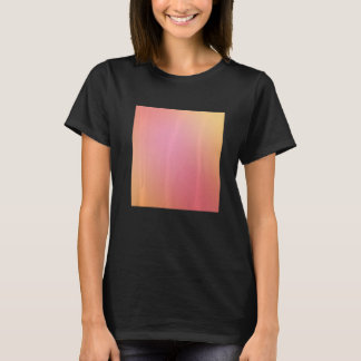 Pfirsichfarbener Gradient - Pink Orange Gelb Ombre T-Shirt