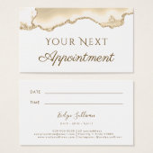 Pfirsichflugkarte (Vorne & Hinten)