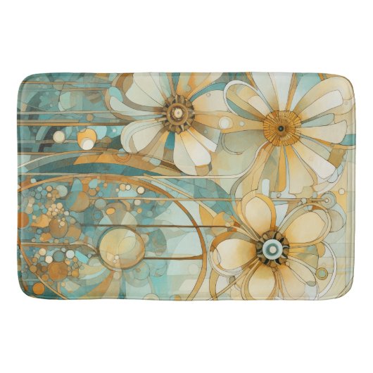 Pfirsichgarten 3 badematte (Vorderseite)