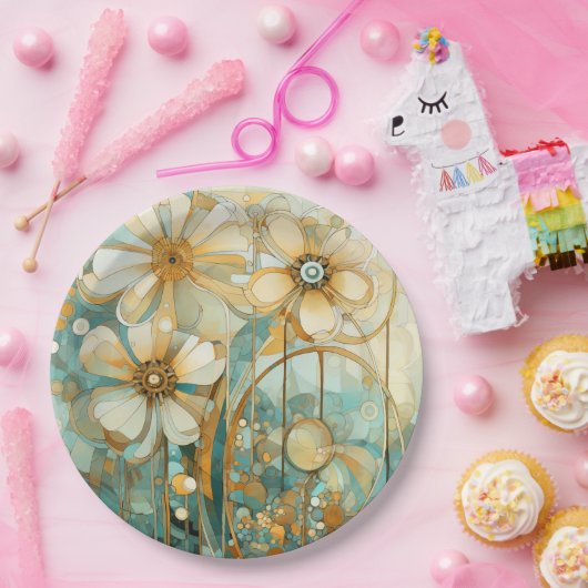 Pfirsichgarten 3 pappteller (Party)