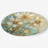 Pfirsichgarten 3 pappteller (Schrägansicht)