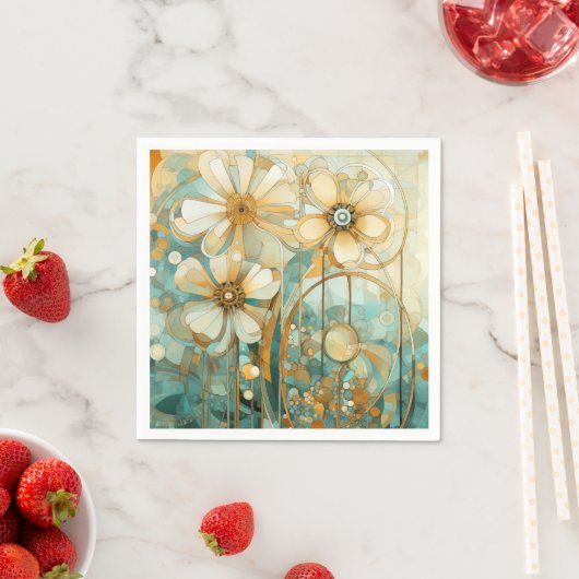 Pfirsichgarten 3 serviette (Beispiel)