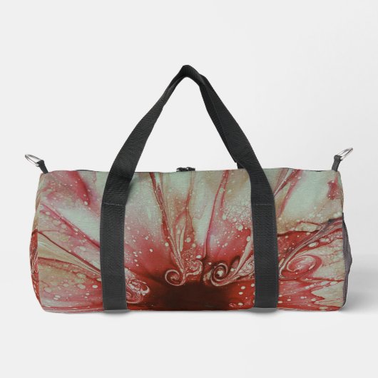 Pfirsichgrube-Turnbeutel Duffle Bag (Vorderseite)