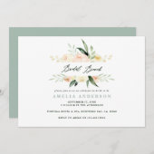 Pfirsichgrüner Blumenbrunch (Vorne/Hinten)