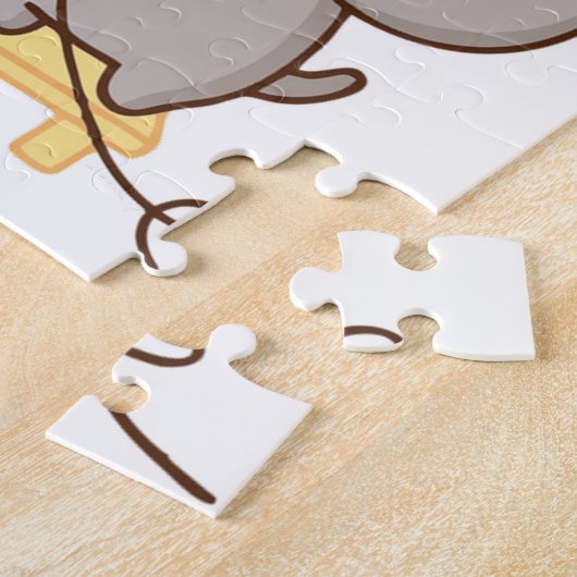 Pfirsichhaar-Puzzle Puzzle (Seite)