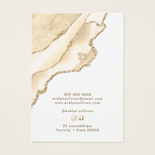 Pfirsichhalskarte (Rückseite)