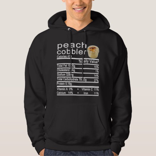 Pfirsichkobil Hoodie (Vorderseite)
