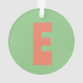 Pfirsichkoralle Ornament (Rückseite)