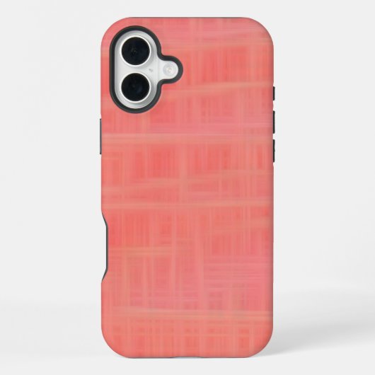 Pfirsichkreuz iPhone Hülle (Rückseite)