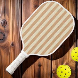 Pfirsichkuss aus der Mitte des Jahrhunderts Pickleball Schläger