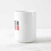 Pfirsichliebhaber Kaffeetasse (Mittel)