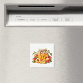 Pfirsichmarmelade Magnet   (In Situ (Geschirrspüler))