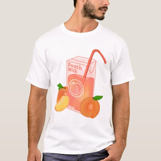 Pfirsichmilch T-Shirt (Vorderseite)