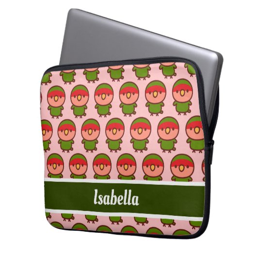 Pfirsichmücken Laptopschutzhülle (Vorderseite Links)