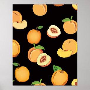 Pfirsichmuster 5 poster