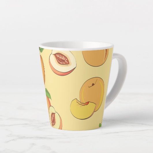 Pfirsichmuster 7 milchtasse (Rechte Ecke)