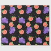 Pfirsichmuster Geschenkpapier (Flach)
