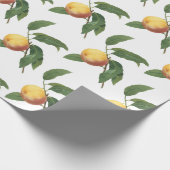 Pfirsichmuster Geschenkpapier (Ecke)