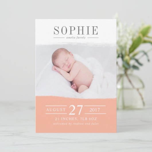 Pfirsichperfektion Ankündigung (Stehend Vorderseite)