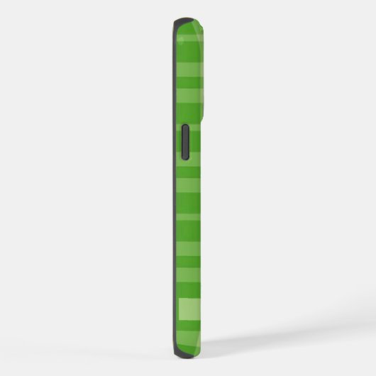 Pfirsichpfirsichrosa Prüfmuster iPhone Hülle (Rechte Seite)