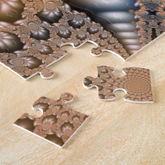 Pfirsichpuzzle Puzzle (Seite)