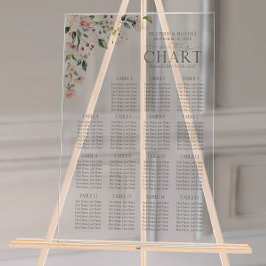 Pfirsichrosa Empfang Acrylschild