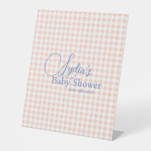 Pfirsichrosa Gingham-Karo-Peel-and-Stick-Wallpaper