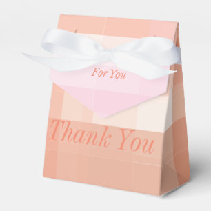 Pfirsichrosa und Koralle Geschenkschachtel