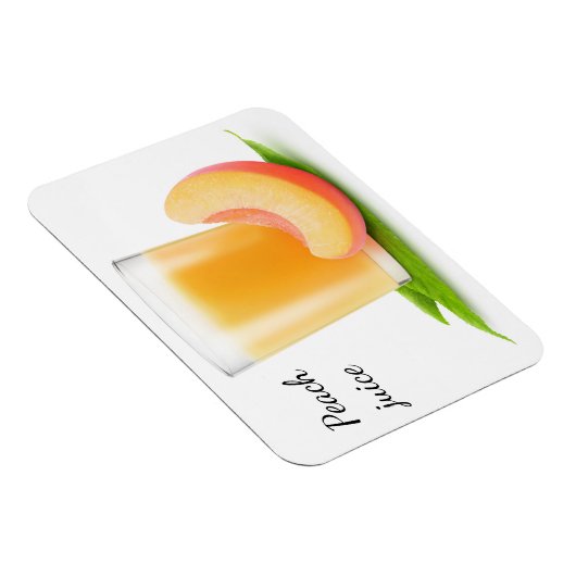 Pfirsichsaft Magnet (Rechte Seite)