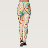Pfirsichsaison Leggings (Rückseite)
