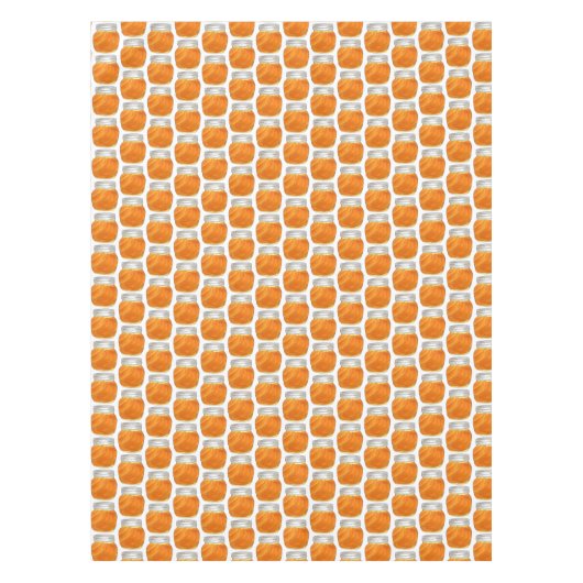 Pfirsichscheiben Georgien Pfirsiche Zuhause Cannin Tischdecke (Vorderseite)