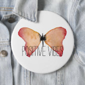 Pfirsichschmetterling mit personalisierten button (Beispiel)