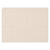 Pfirsichsterne auf dem Muster des Atomkerns des Cr Tischdecke (Vorderseite (Horizontal))