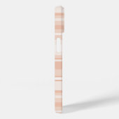 Pfirsichstreifen Case-Mate iPhone Hülle (Rückseite / Rechts)