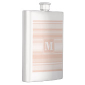 Pfirsichstreifen Flachmann (Rechts)