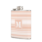 Pfirsichstreifen Flachmann (Links)