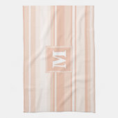 Pfirsichstreifen Küchentuch (Vertikal)