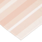 Pfirsichstreifen Tischdecke (Schrägansicht)