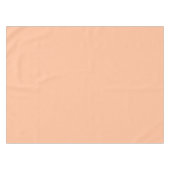 Pfirsichweich Solid Tischdecke (Vorderseite (Horizontal))