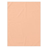 Pfirsichweich Solid Tischdecke (Vorderseite)