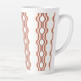 Pfirsichwellen-Symmetrie Milchtasse