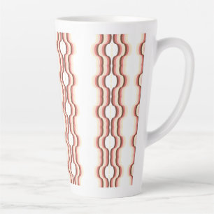 Pfirsichwellen-Symmetrie Milchtasse