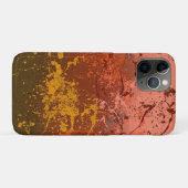 Pfirsichwirbel Case-Mate iPhone Hülle (Rückseite (Horizontal))