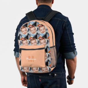 Pfirsichzz für Ihr Foto Bedruckter Rucksack