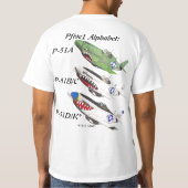 pfive1-alphabet T-Shirt (Rückseite)