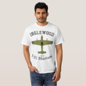 Pfive1 P-51 Mustang Inglewood T-Shirt (Vorne ganz)